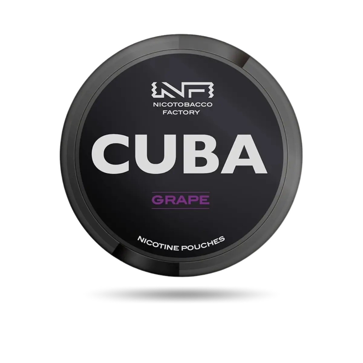Cuba Black Grape Snus Dose mit 20 Portionen und 66 mg/g Nikotin