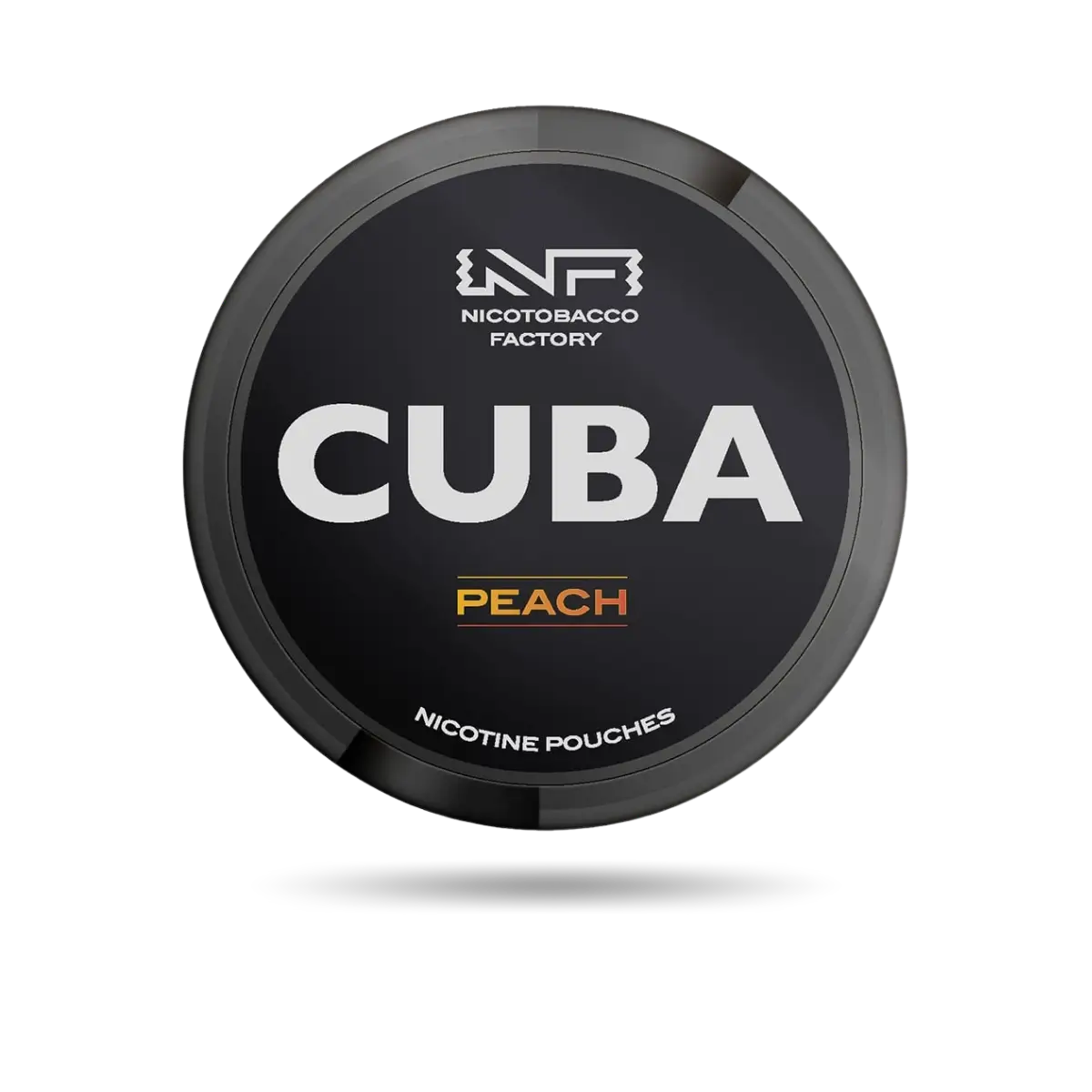 Cuba Black Peach Snus Dose mit 20 Portionen und 66 mg/g Nikotin