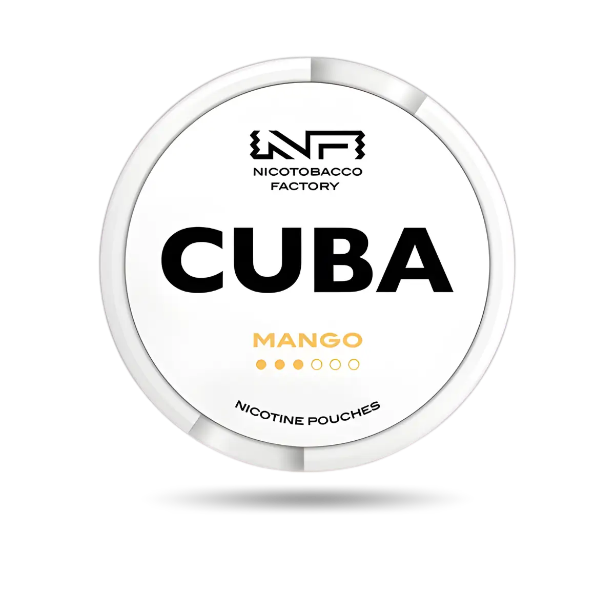 Cuba White Mango Snus Dose mit 20 Portionen und 16 mg/g Nikotin