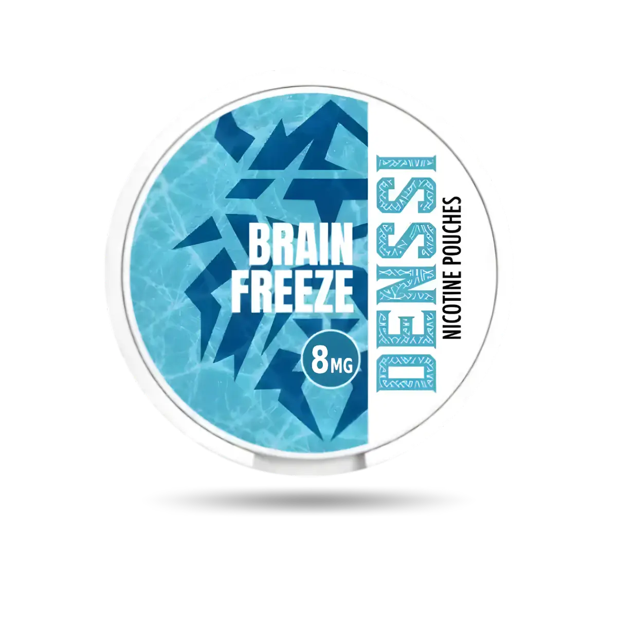 Denssi Brain Freeze Snus Dose mit 20 Portionen und 8 mg/g Nikotin