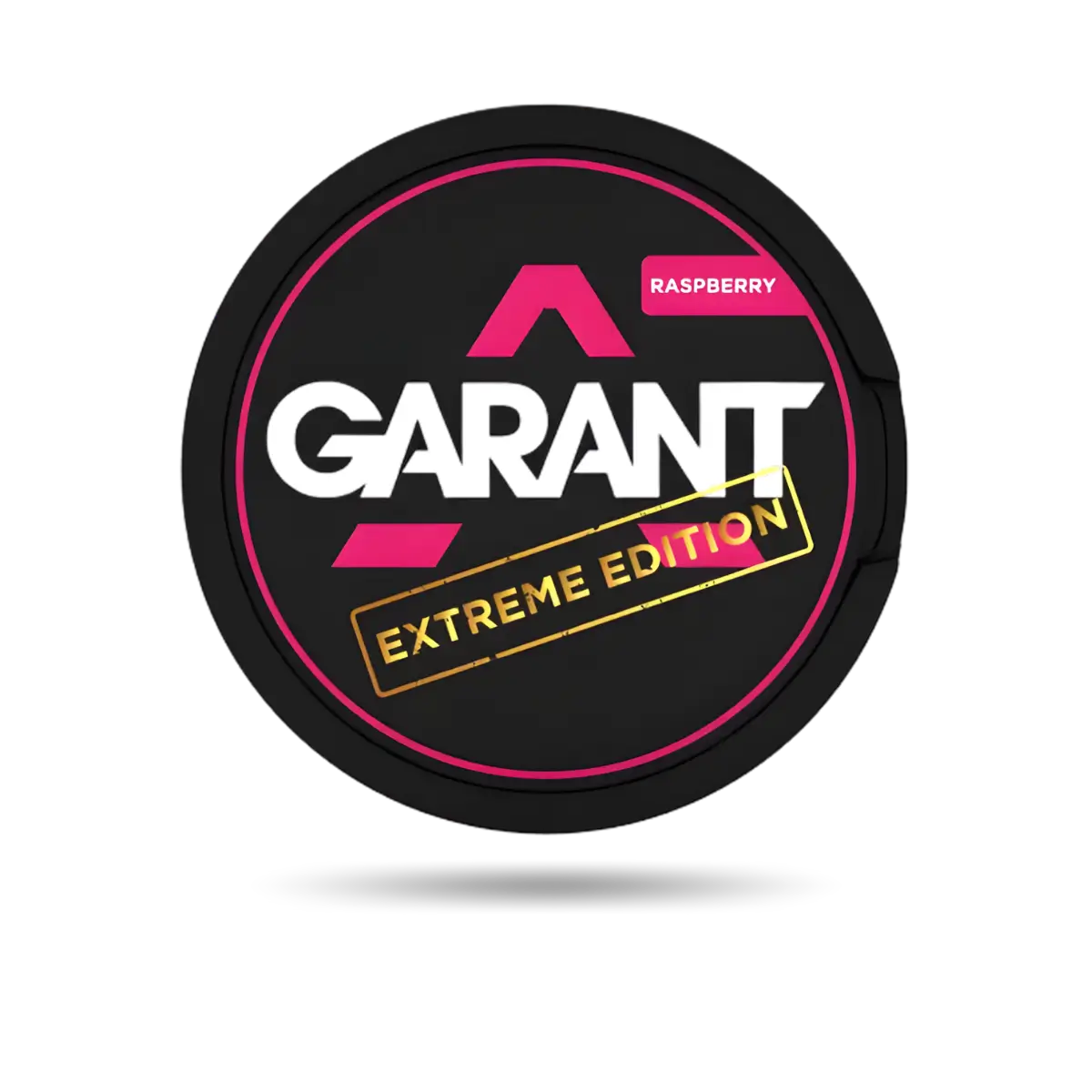 Garant Raspberry Snus Dose mit 27 Portionen und 50 mg/g Nikotin