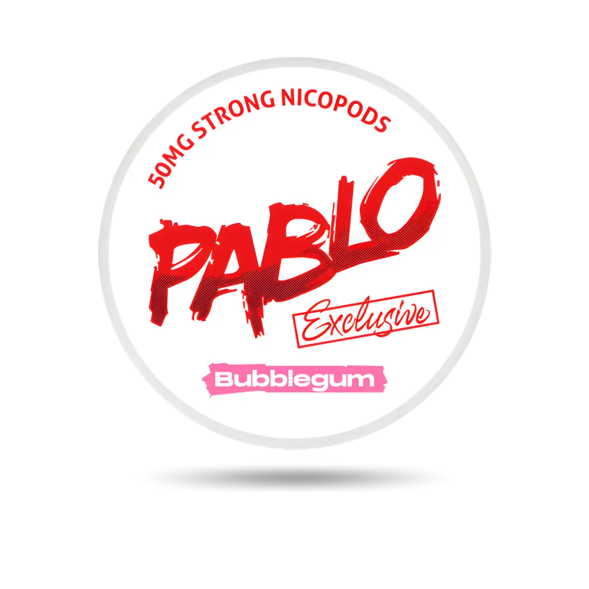 Pablo Bubblegum Snus Dose mit 20 Portionen und 50 mg/g Nikotin