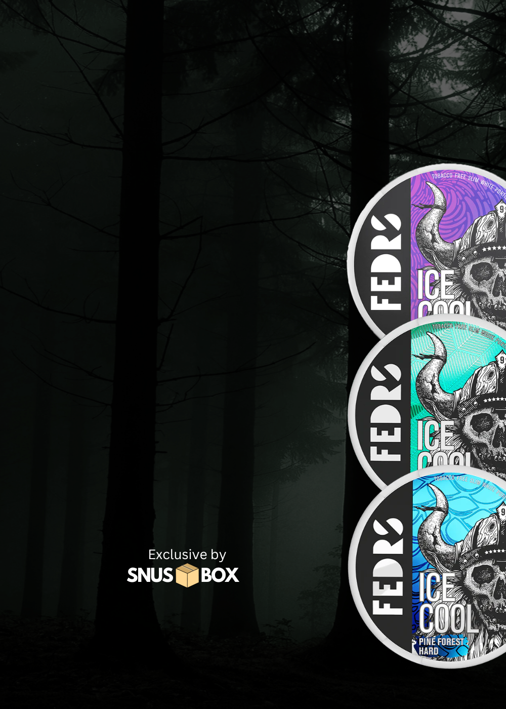 Combopacks exklusive by Snusbox Fedrs Slim Snus und Nikotinbeutel