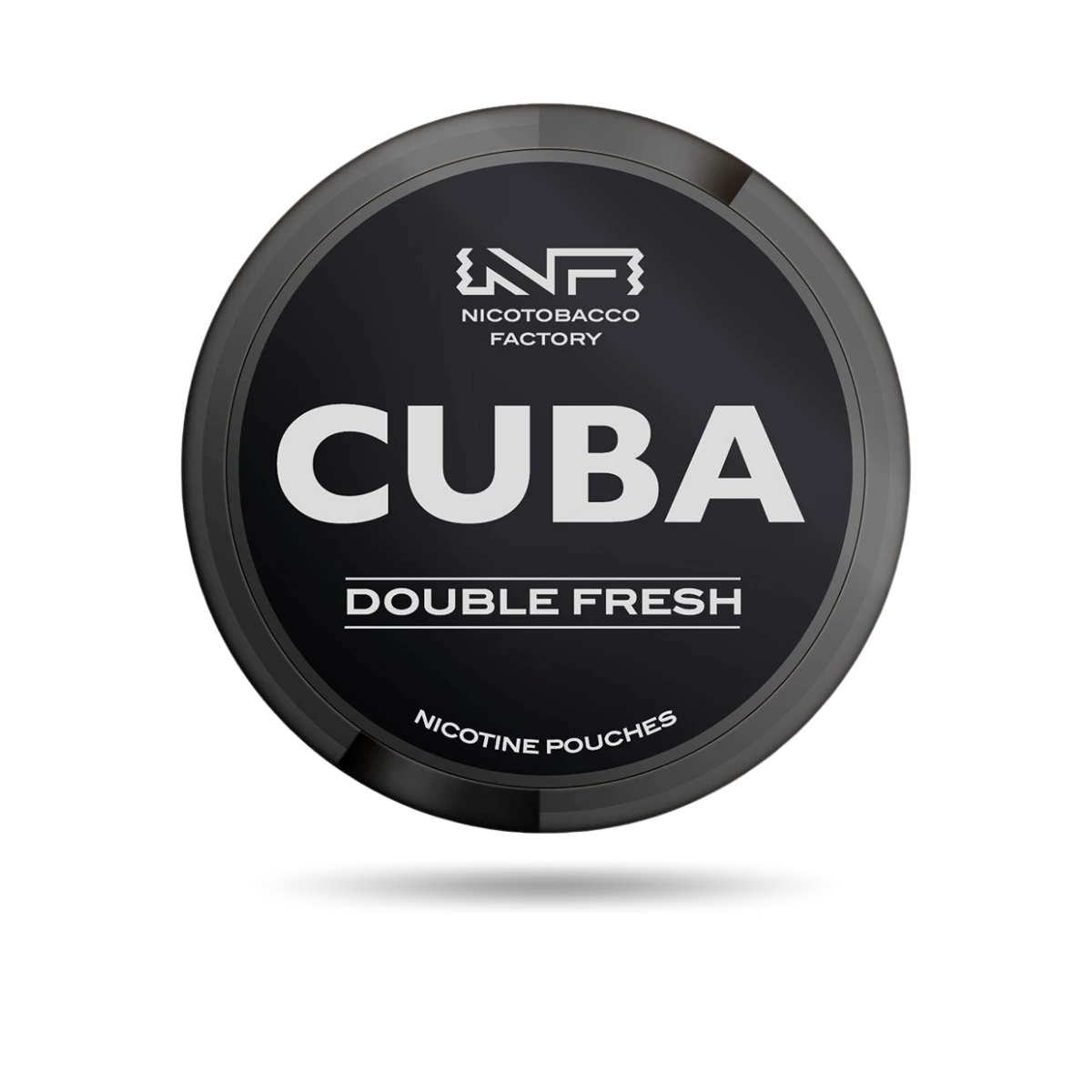 Cuba Black Double Fresh Snus Dose mit 20 Portionen und 66 mg/g Nikotin