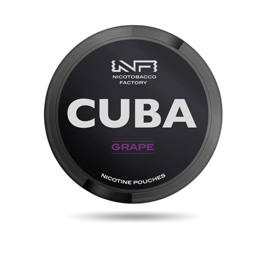 Cuba Black Grape Snus Dose mit 20 Portionen und 66 mg/g Nikotin