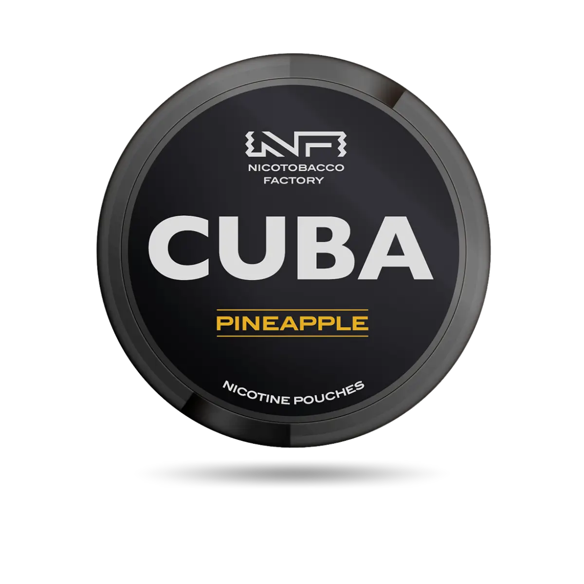 Cuba Black Pineapple Snus Dose mit 20 Portionen und 66 mg/g Nikotin