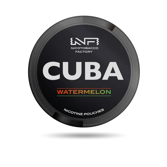 Cuba Black Watermelon Snus Dose mit 20 Portionen und 66 mg/g Nikotin