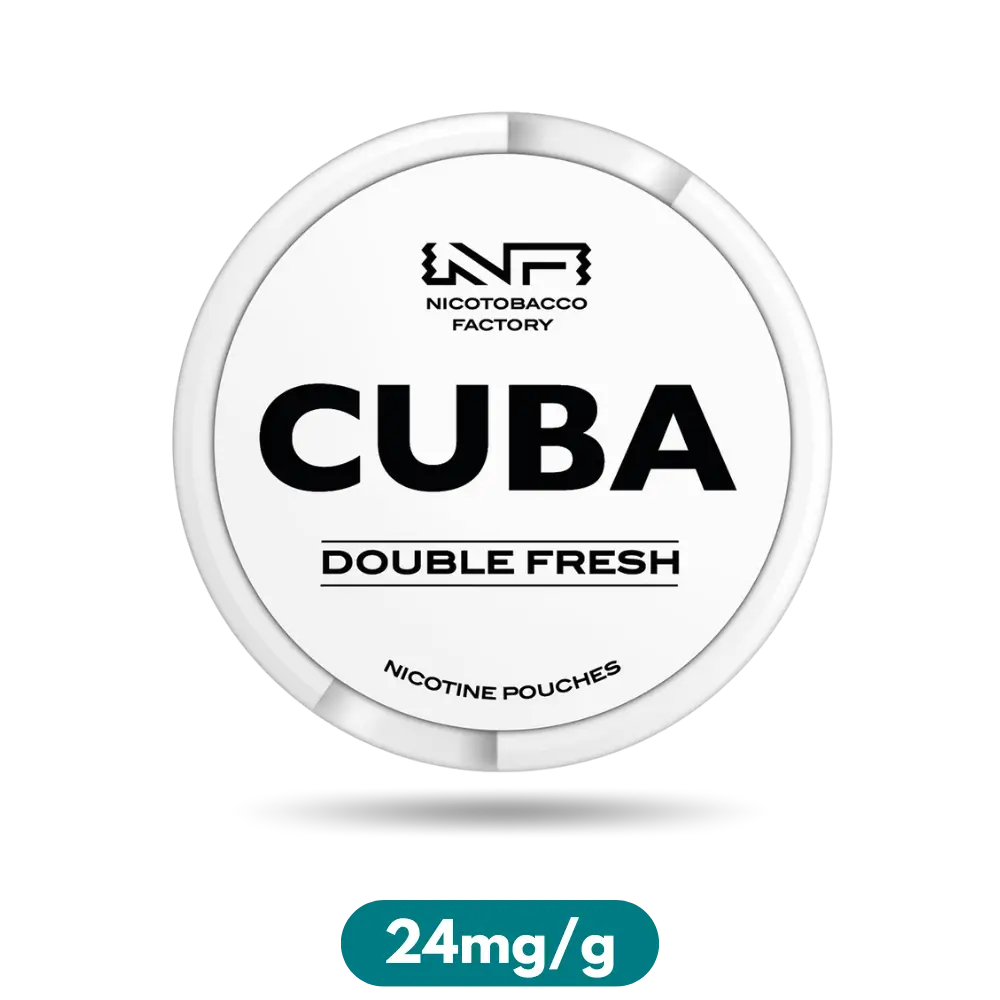 Cuba White Double Fresh Slim 24mg/g