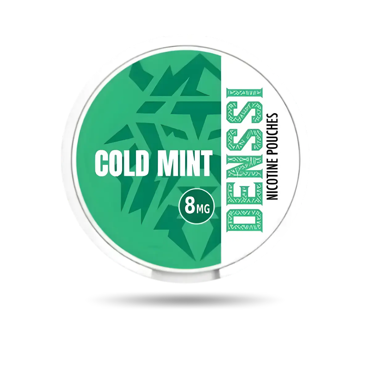 Denssi Cold Mint Snus Dose mit 20 Portionen und 8 mg/g Nikotin