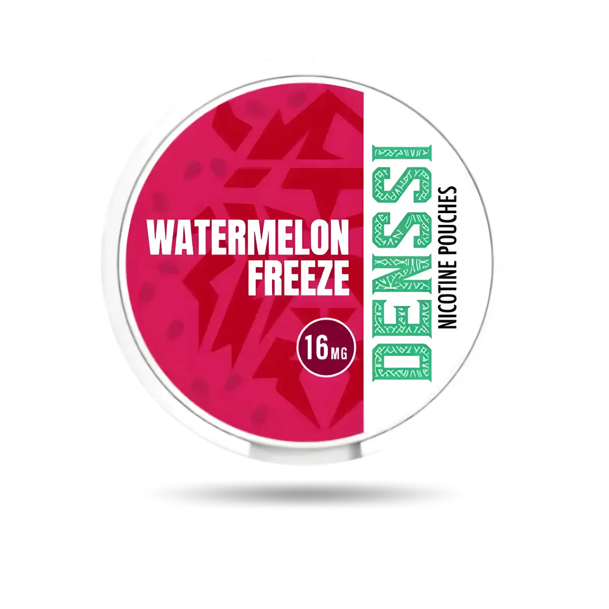 Denssi Watermelon Freeze Snus Dose mit 20 Portionen und 16 mg/g Nikotin