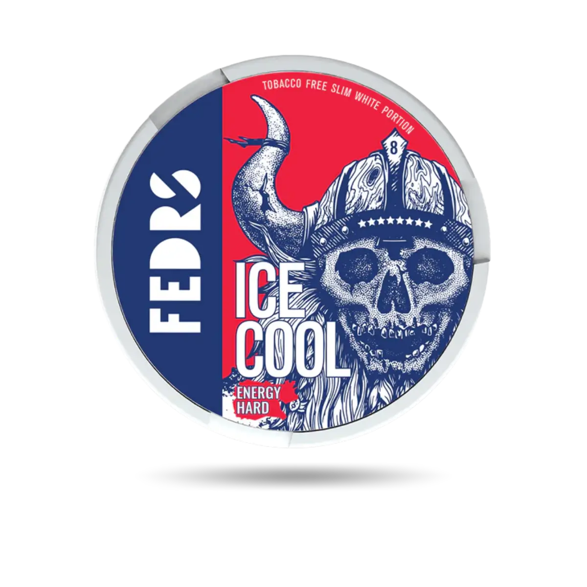 Fedrs Energy Hard Snus Dose mit 20 Portionen und 65 mg/g Nikotin