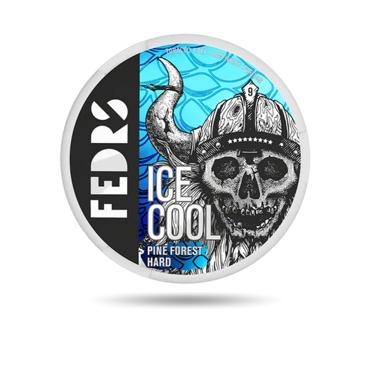 Fedrs Pine Forest Hard Snus Dose mit 20 Portionen und 65 mg/g Nikotin