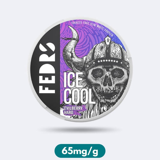 Fedrs Evilberry Hard Slim Nicotine Pouches Snus 65mg/g