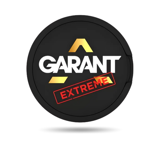 Garant Extreme Snus Dose mit 27 Portionen und 50 mg/g Nikotin