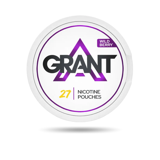 Garant Wildberry Snus Dose mit 27 Portionen und 25 mg/g Nikotin