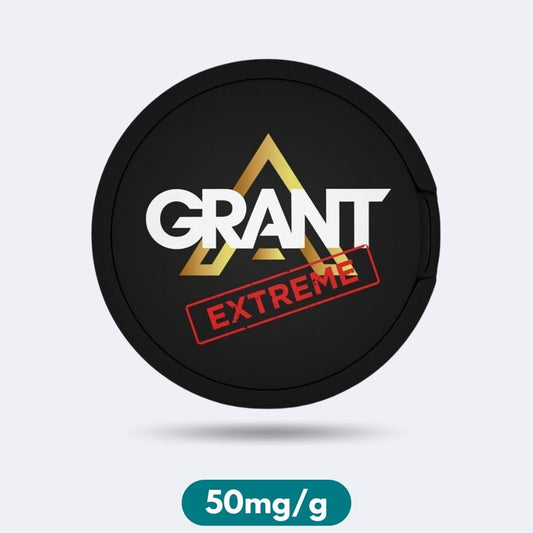 Grant Extrem Edition Slim Snus Nicotine Pouches 50mg/g