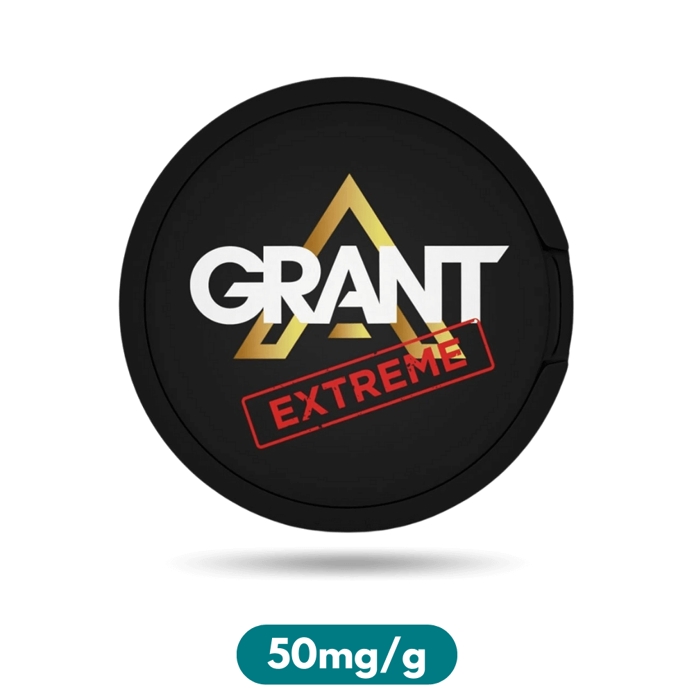 Grant Extrem Edition Slim Snus Nicotine Pouches 50mg/g