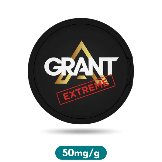 Grant Extrem Edition Slim Snus Nicotine Pouches 50mg/g