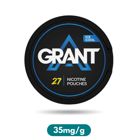 Grant Ice Cool Slim Nicotine Pouches Snus 35mg/g