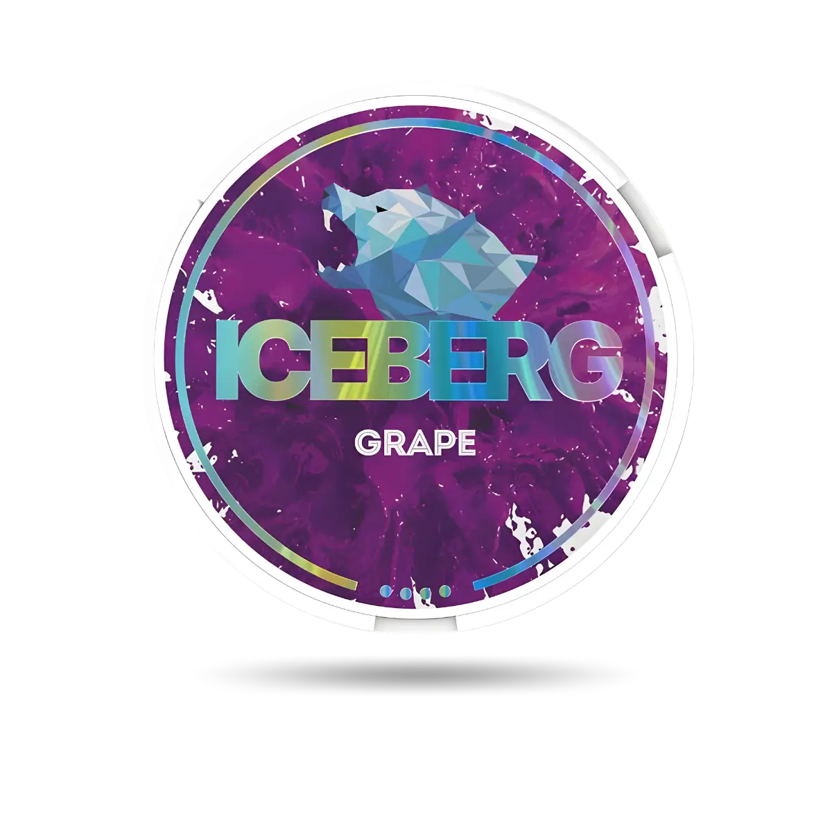 Iceberg Grape Snus Dose mit 20 Portionen und 50 mg/g Nikotin