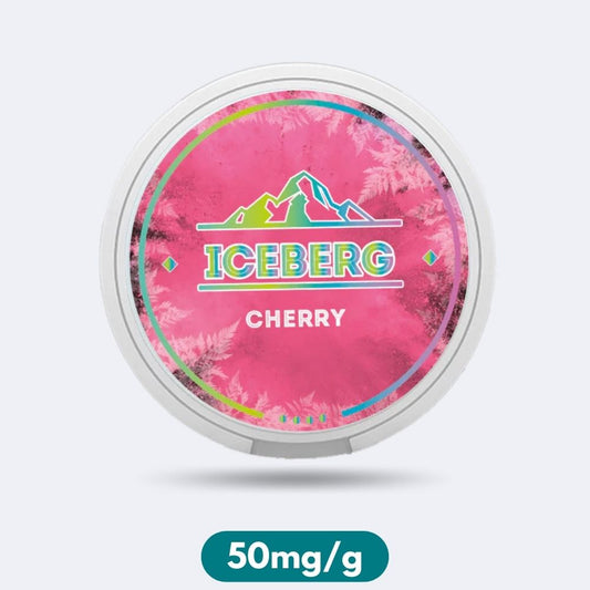 Iceberg Cherry Slim Nicotine Pouches Snus 50mg/g
