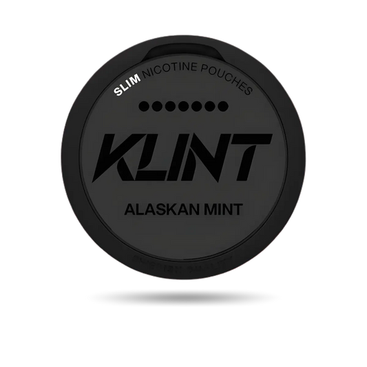 Klint Alaskan Mint Snus Dose mit 20 Portionen und 30 mg/g Nikotin