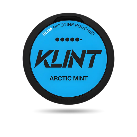 Klint Arctic Mint Snus Dose mit 20 Portionen und 20 mg/g Nikotin