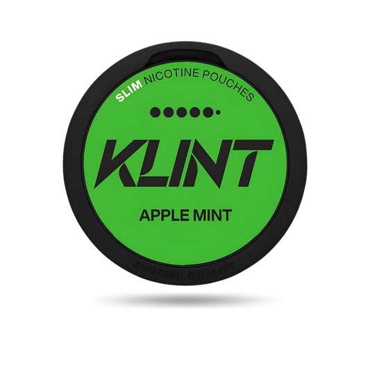 Klint X-Strong Apple Mint Slim Nicotine Pouches Snus 20mg/g