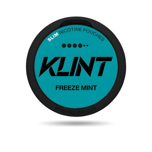 Klint Freeze Mint Slim Nicotine Pouches Snus 16mg/g