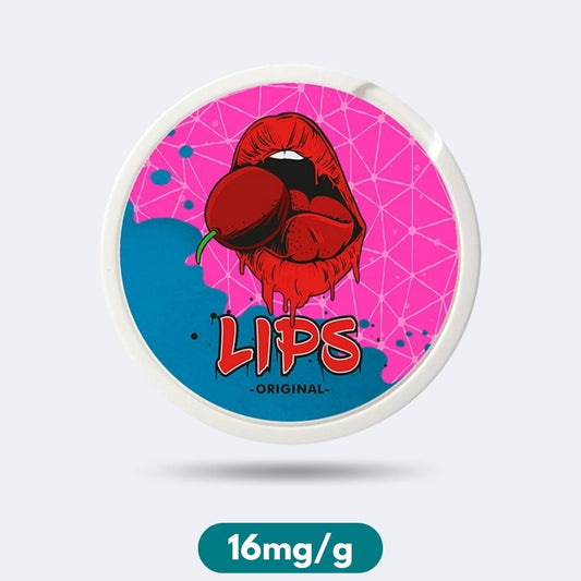 Lips Original Cherry Cola Slim Nicotine Pouches Snus 16mg/g
