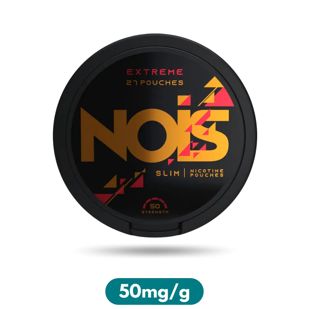 Nois Extreme Cool Slim Nicotine Pouches Snus 50mg/g