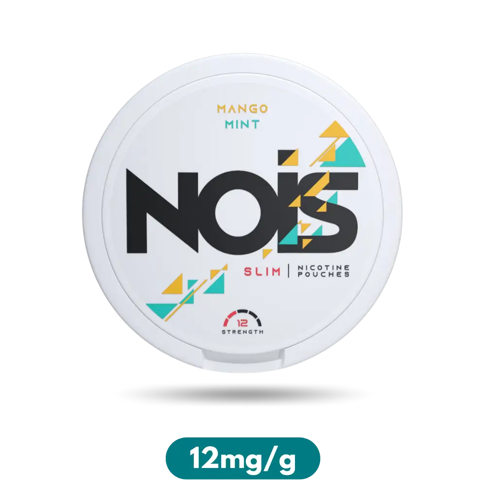 Nois Mango Mint Slim Nicotine Pouches Snus 12mg/g