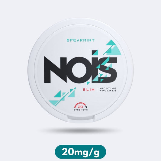 Nois Spearmint Slim Nicotine Pouches Snus 20mg/g
