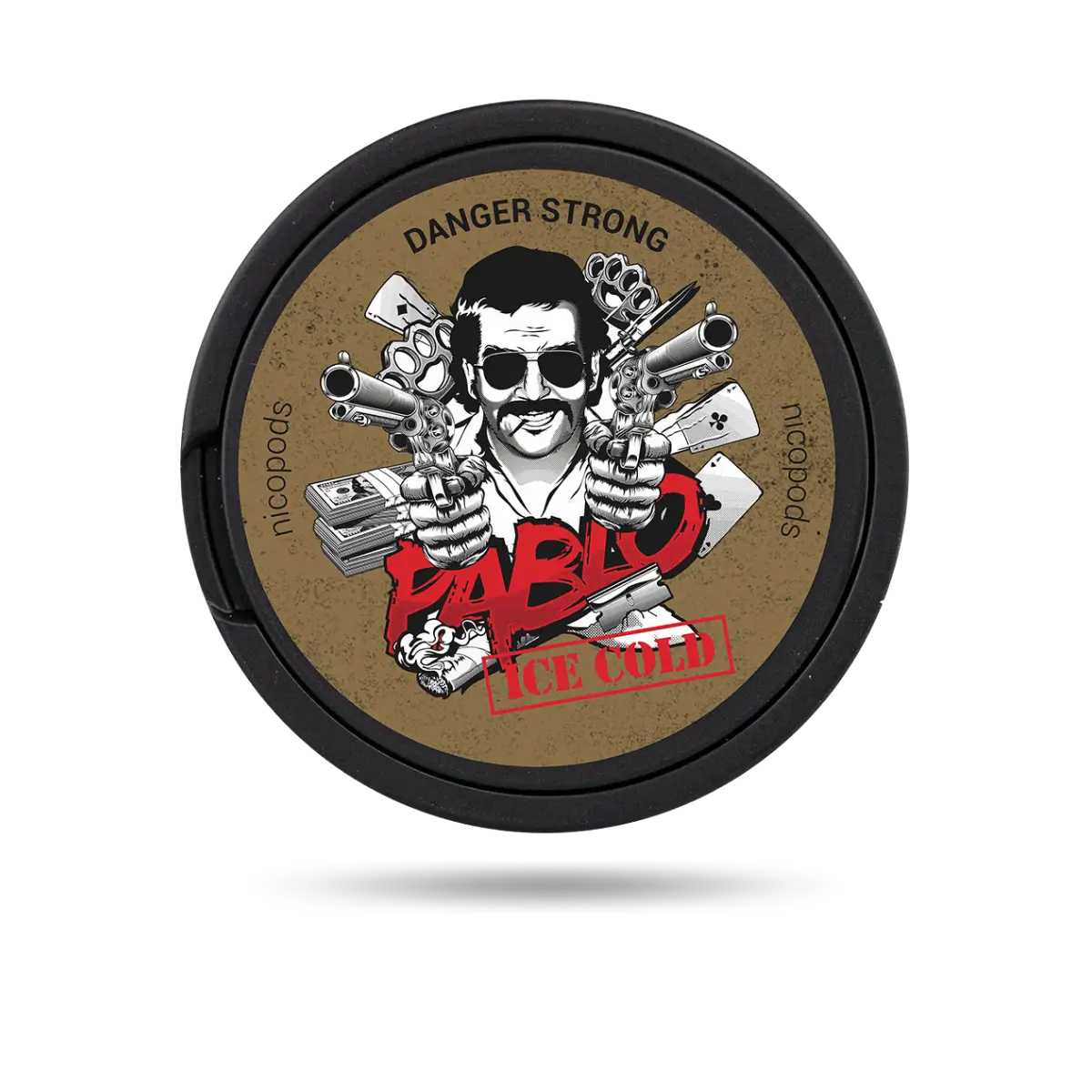 Pablo Ice Cold Snus Dose mit 20 Portionen und 30 mg/g Nikotin
