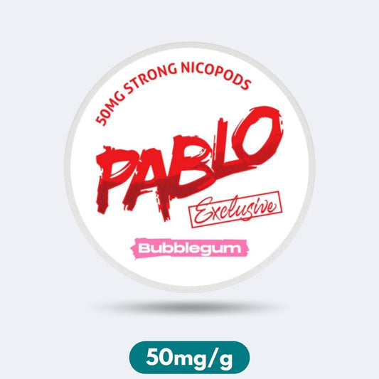 Pablo Exclusive Bubblegum Slim Nicotine Pouches Snus 50mg/g