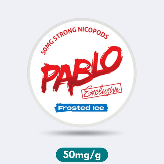 Pablo Exlusive Frosted Ice Slim Nicotine Pouches Snus 50mg/g