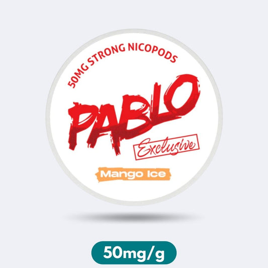 Pablo Exclusive Mango Ice Slim Nicotine Pouches Snus 50mg/g