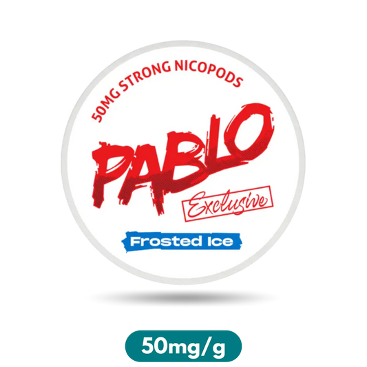 Pablo Exlusive Frosted Ice Slim Nicotine Pouches Snus 50mg/g