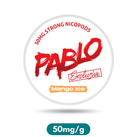 Pablo Exclusive Mango Ice Slim Nicotine Pouches Snus 50mg/g