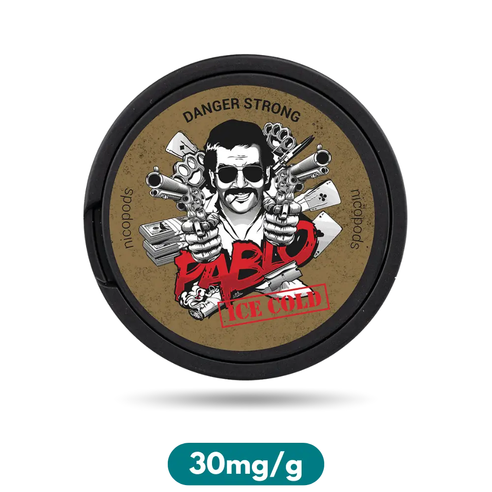 Pablo Ice Cold Slim Nicotine Pouches Snus 30mg/g