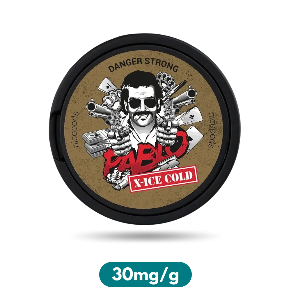 Pablo X-Ice Cold Slim Nicotine Pouches Snus 30mg/g