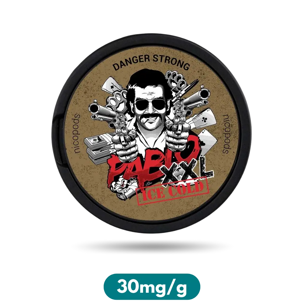 Pablo XXL Ice Cold Slim Nicotine Pouches Snus 30mg/g