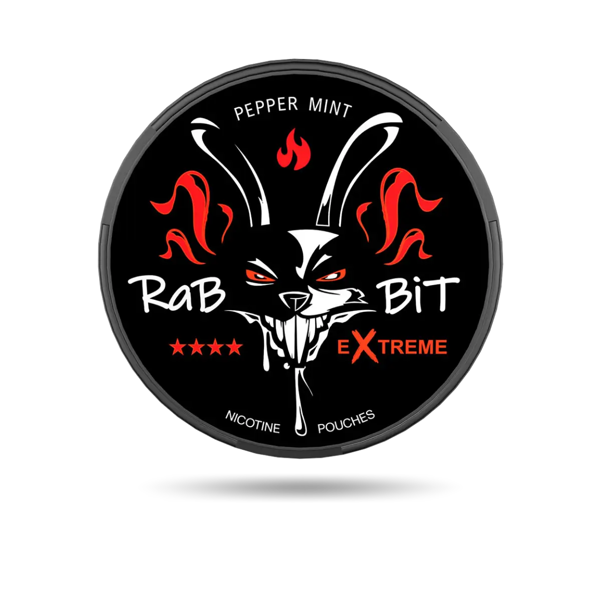 Rabbit Pepper Mint Snus Dose mit 20 Portionen und 50 mg/g Nikotin