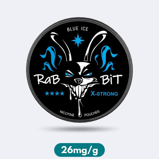 Rabbit Blue Ice Slim Nicotine Pouches Snus 26mg/g
