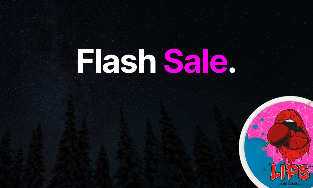 Flash Sale exklusive by Snusbox Lips, Dope Pablo Slim Snus und Nikotinbeutel