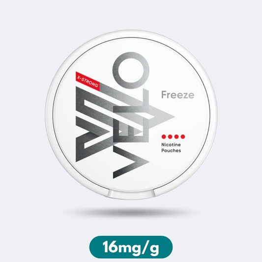 Velo X-Strong Freeze Slim Nicotine Pouches Snus 16mg/g