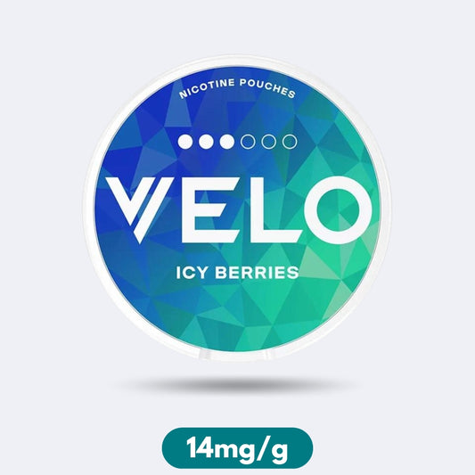 Velo Icy Berries Slim Nicotine Pouches Snus 14mg/g