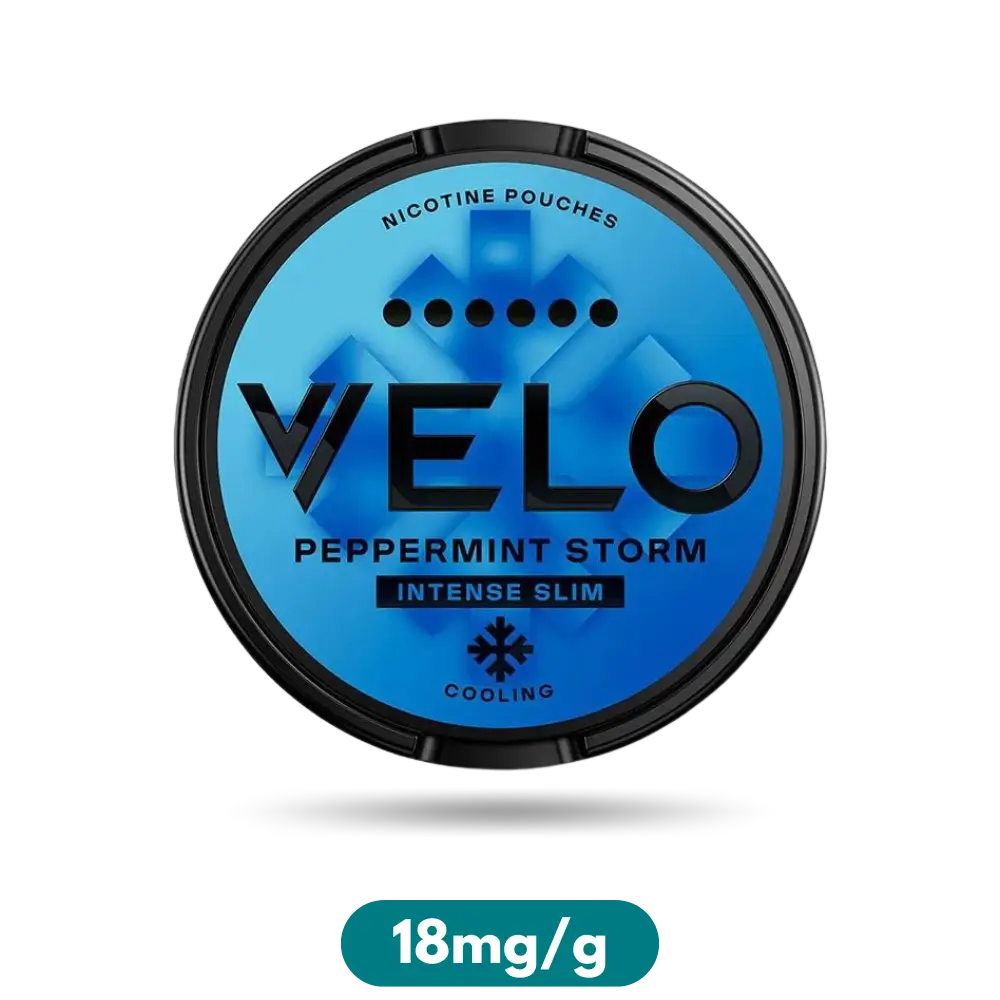 Velo Ultra Cool Storm Nicotine Pouches Snus 18mg/g