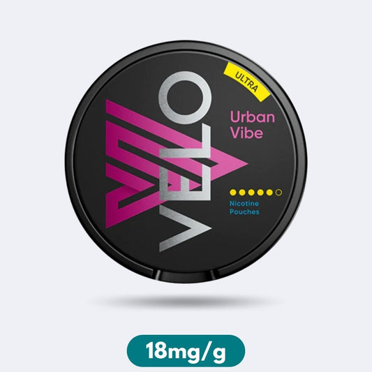 Velo Ultra Urban Vibe Nicotine Pouches Snus 18mg/g