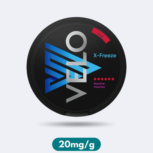 Velo Max X-Freeze Nicotine Pouches Snus 20mg/g